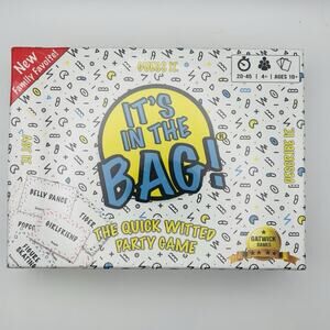 It's In The Bag! The Quick Witted Party Game Gatwick Games 4+ Players New Sealed